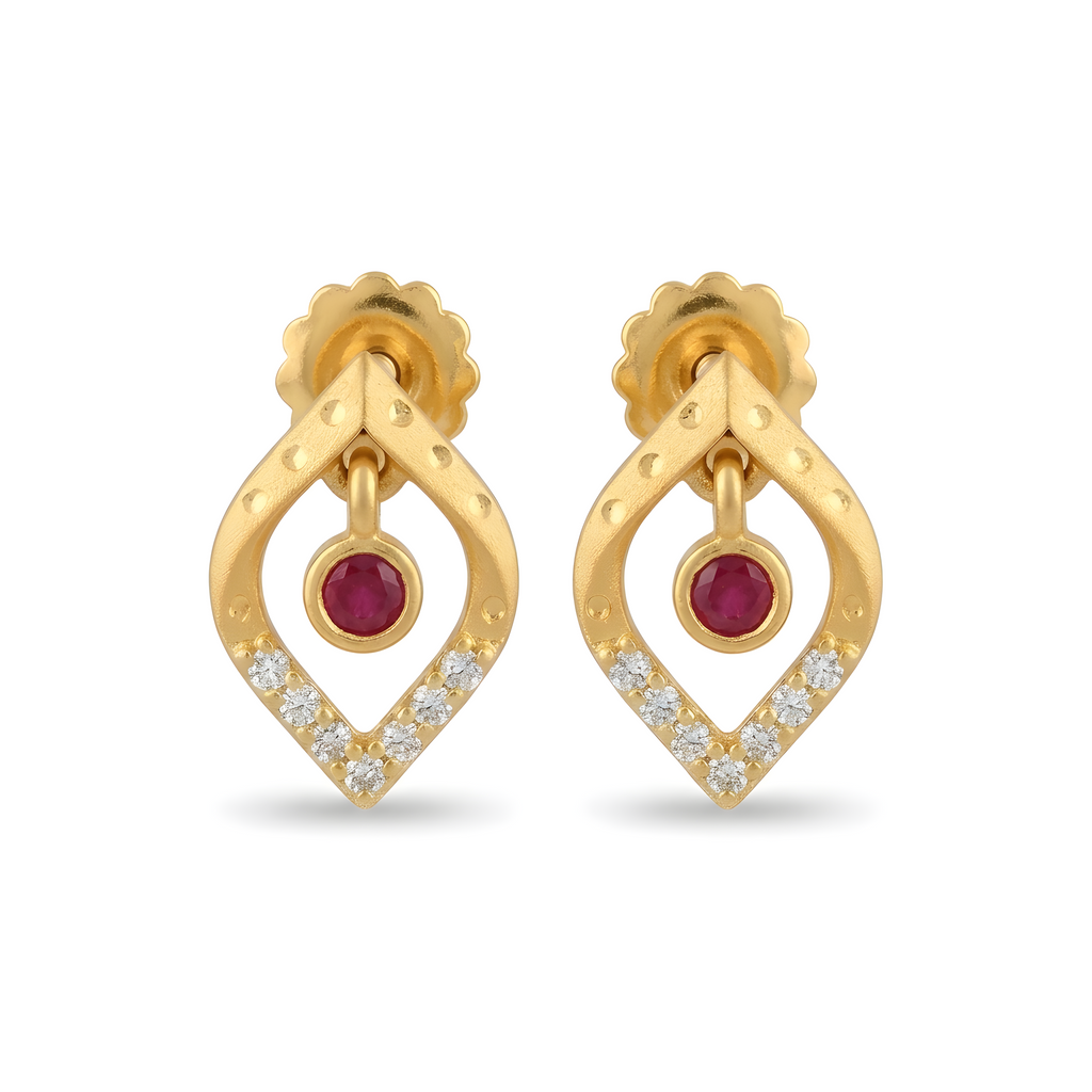Aira Prism Bloom Stud Earrings