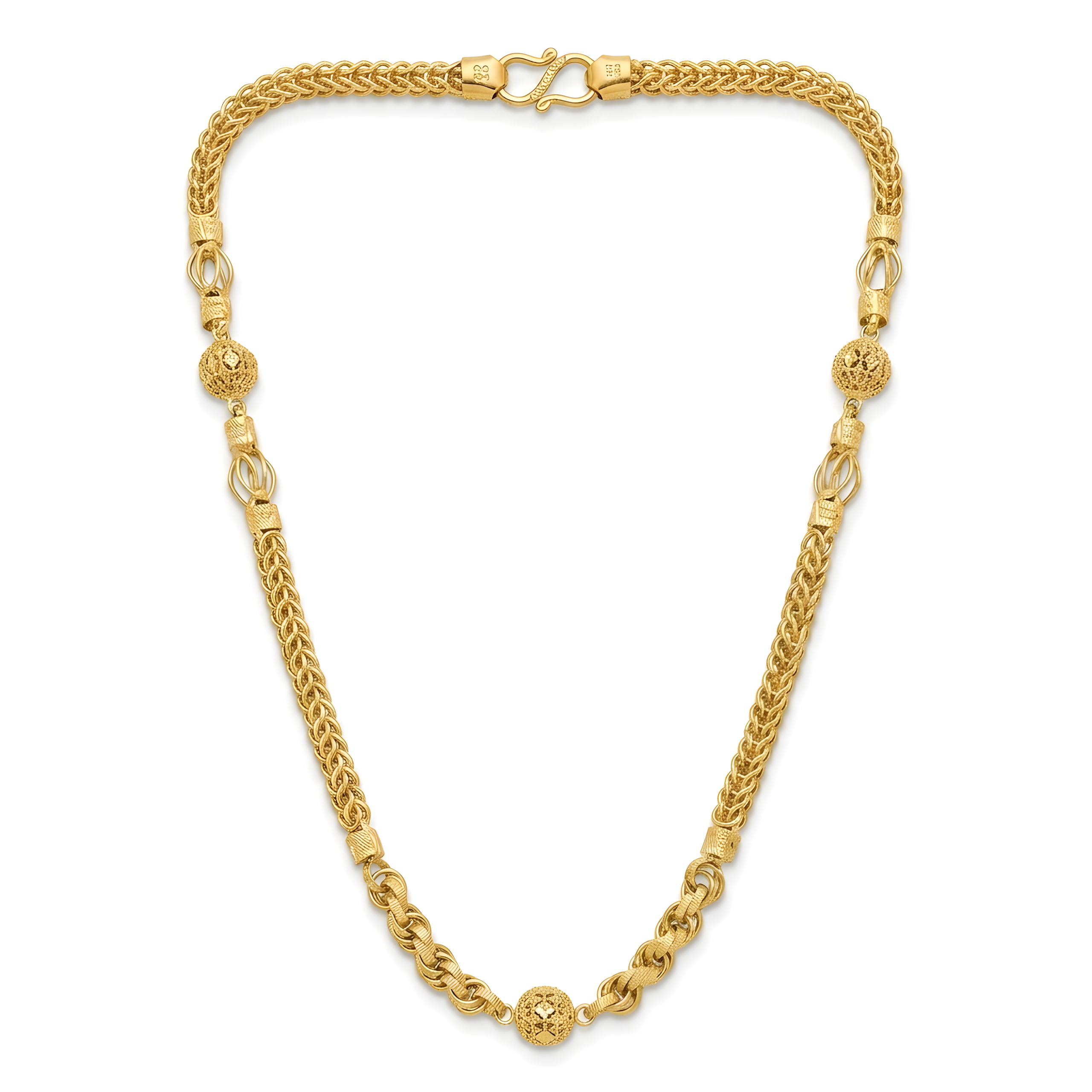 Heritage Dual-Link Beaded Chain