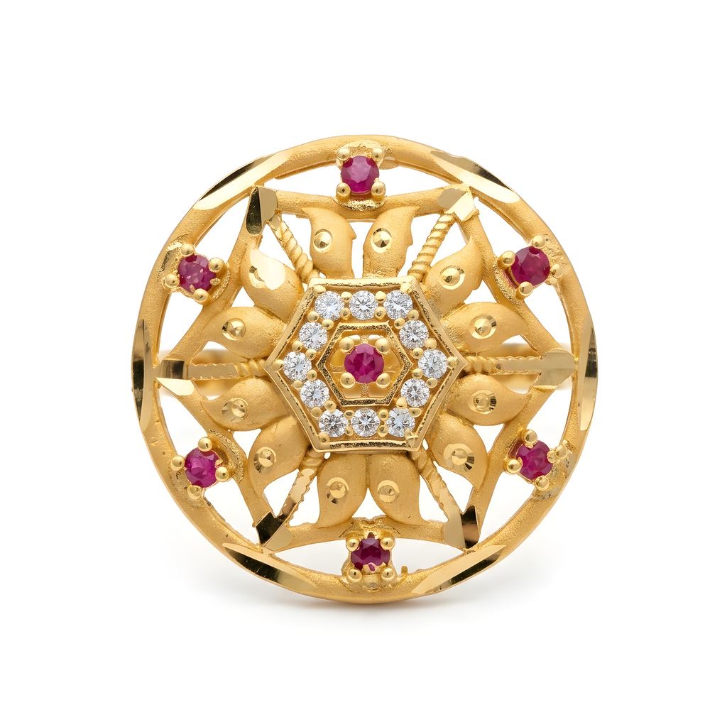 Surya Mandala Ring