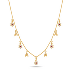 Floral charm Necklace