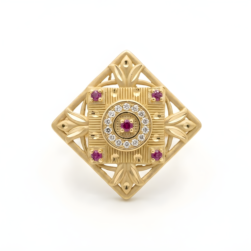 Rajvanshi Square Ring