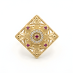 Rajvanshi Square Ring