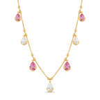 Rose Teardrop Necklace