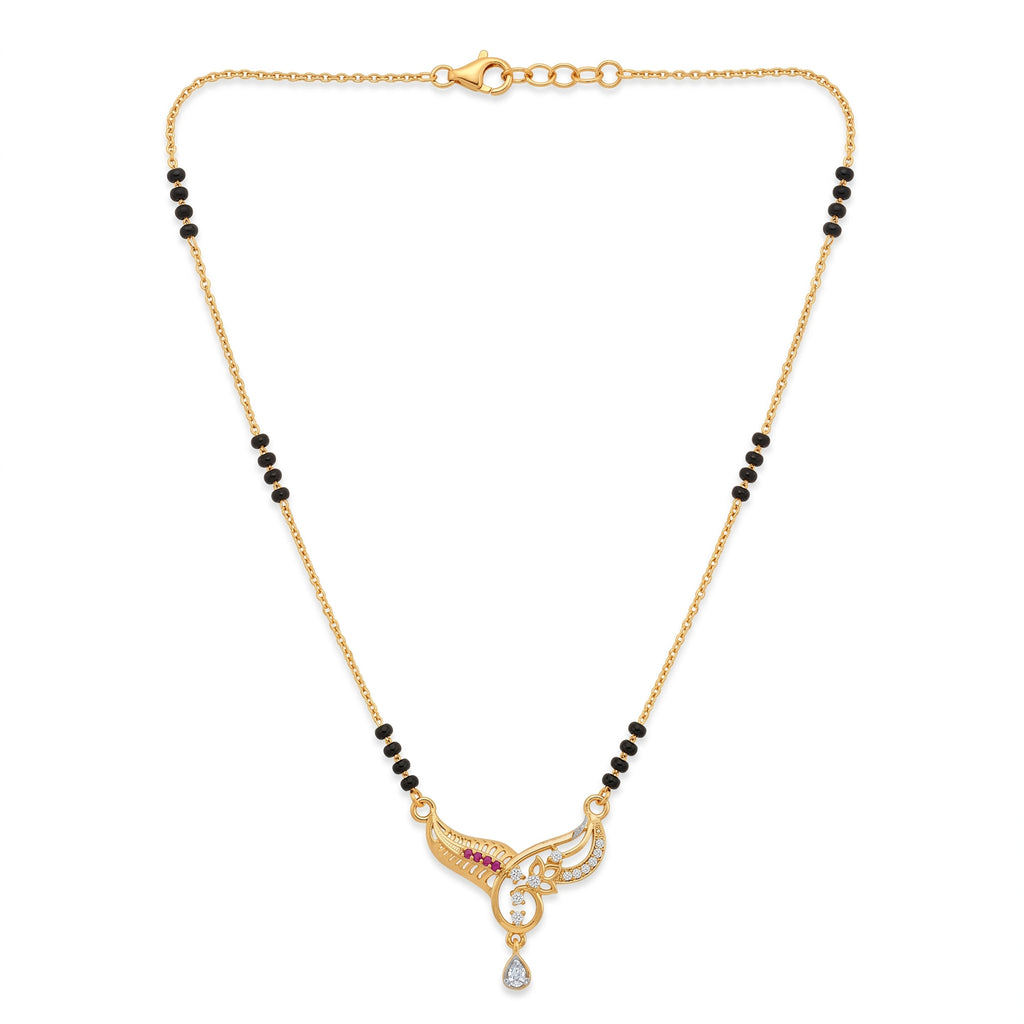 Swarna Viraasat Floral Mangalsutra