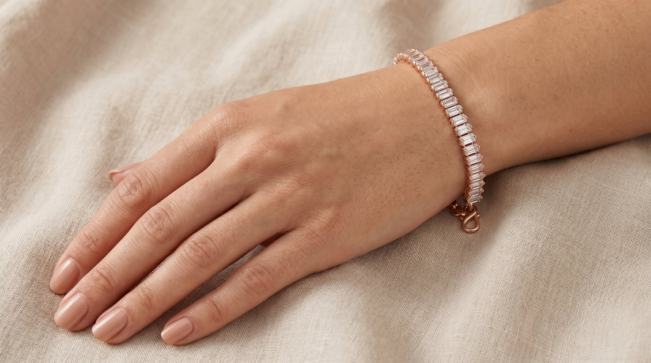 Zyra Baguette Luxe Bracelet Secondary image